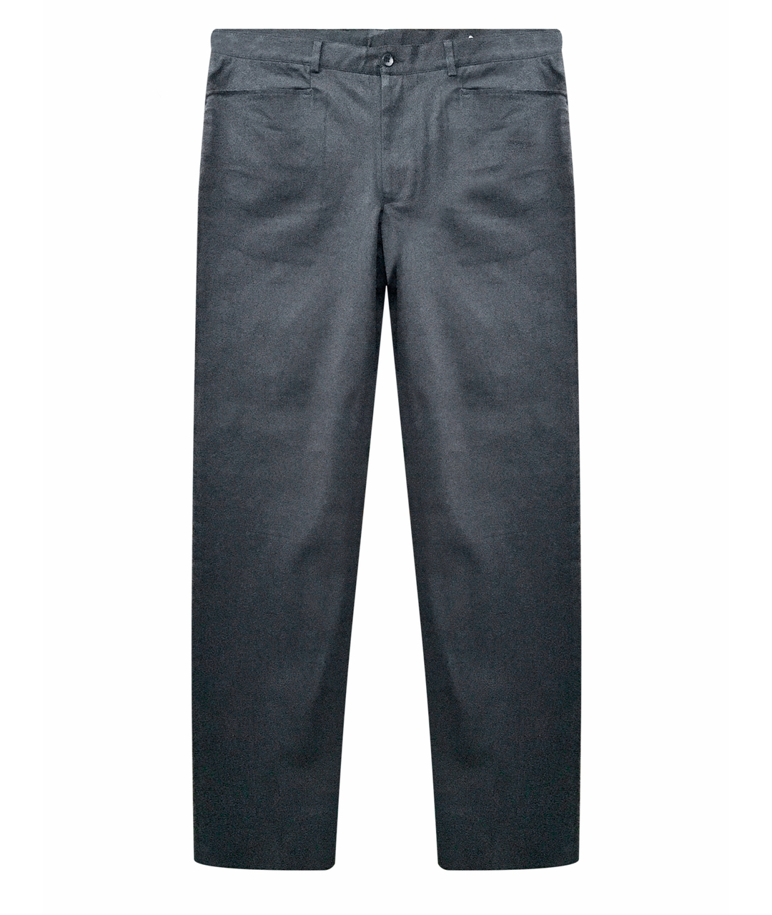 AZZARO Черные хлопко-эластановые повседневные брюки, фото 1