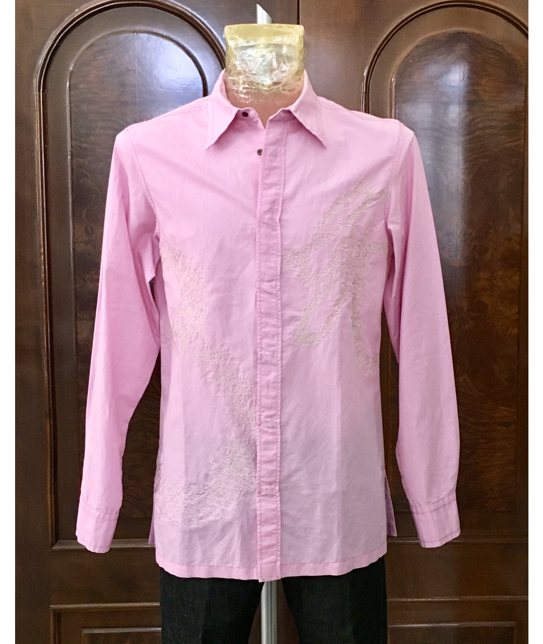BILANCIONI Розовая кэжуал рубашка, фото 8