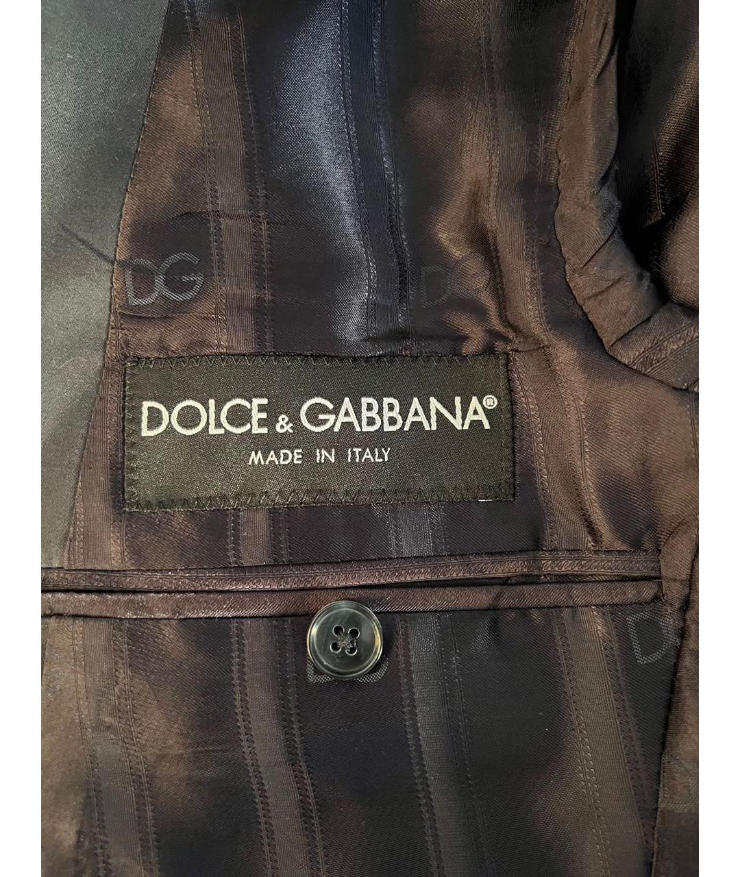 DOLCE&GABBANA Черный пиджак, фото 3