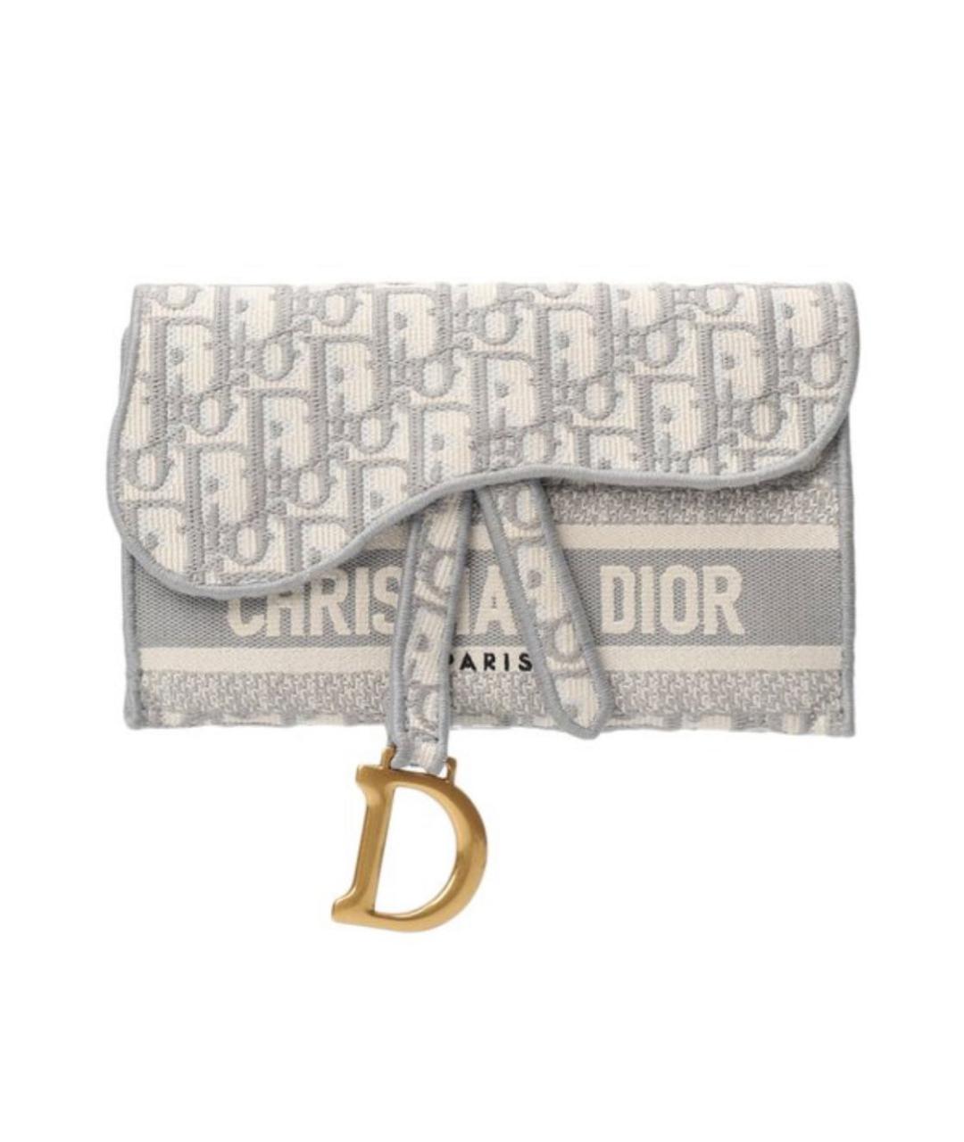 CHRISTIAN DIOR Серая сумка на плечо, фото 1