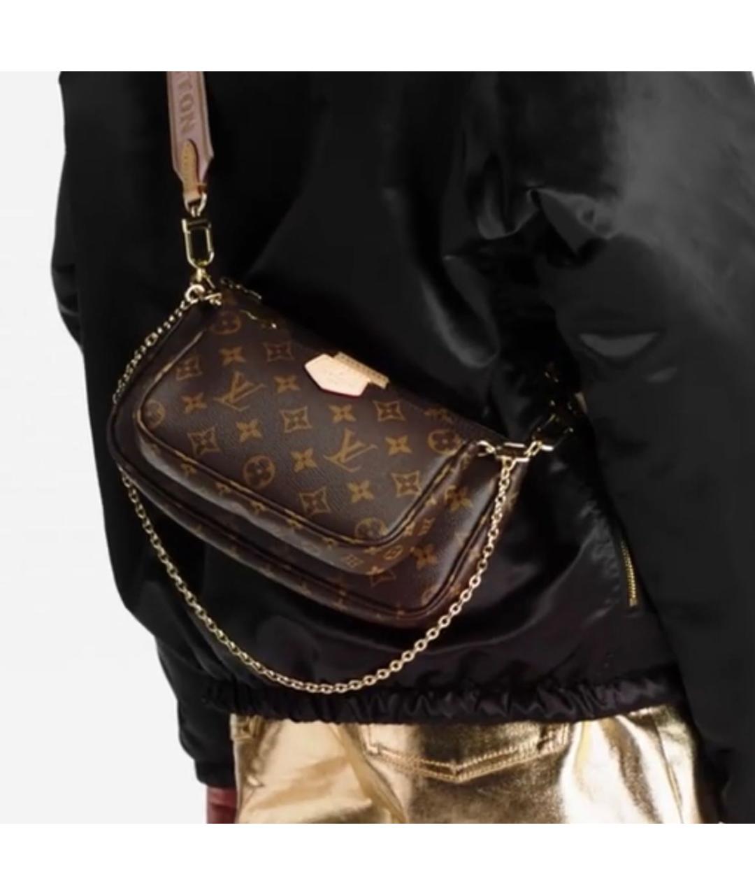 LOUIS VUITTON Мульти кожаная сумка через плечо, фото 8