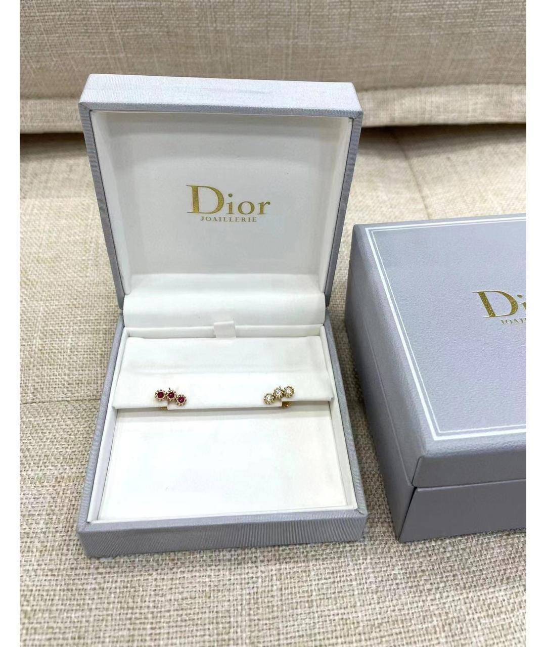 CHRISTIAN DIOR Серьги из розового золота, фото 5