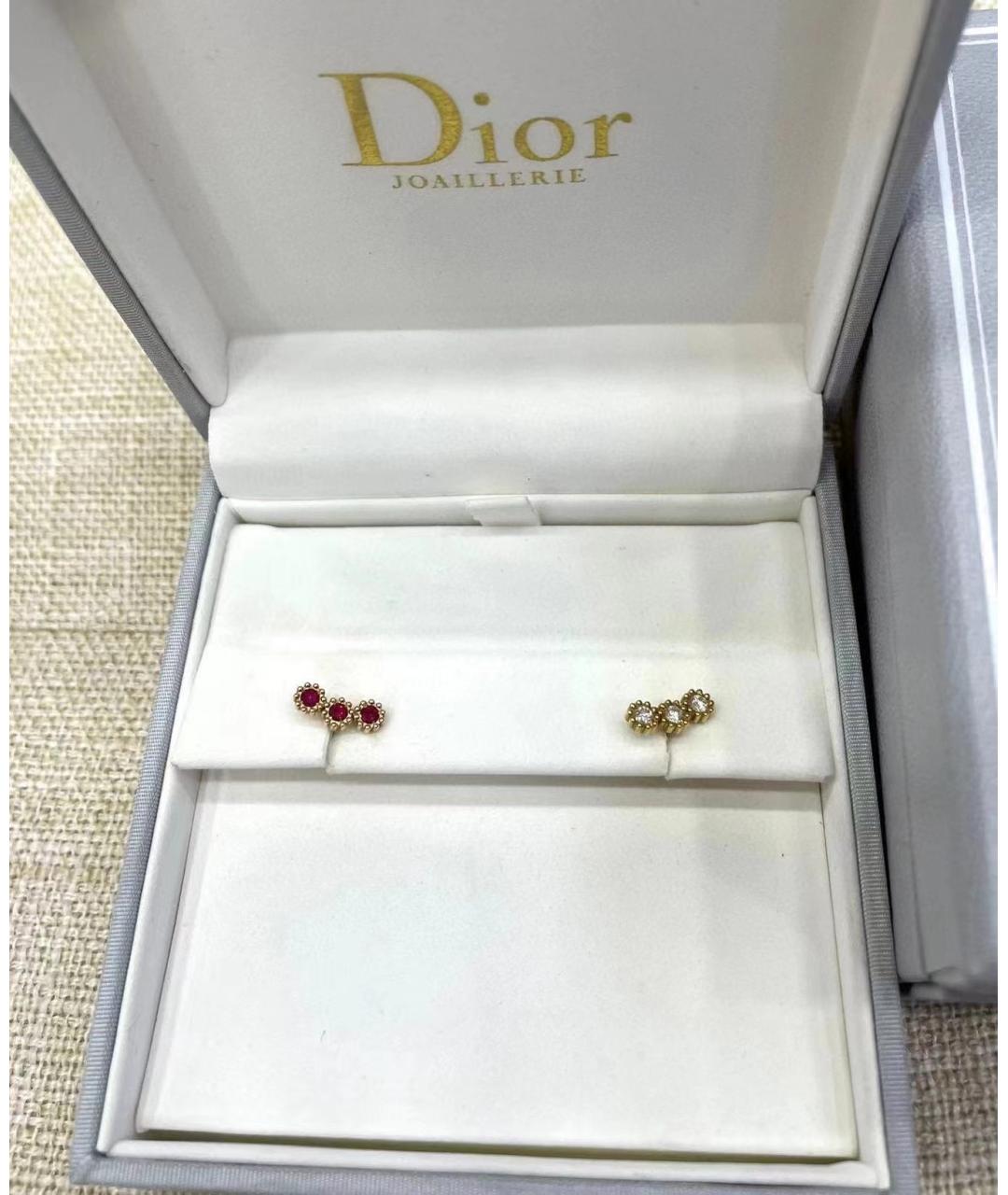 CHRISTIAN DIOR Серьги из розового золота, фото 4