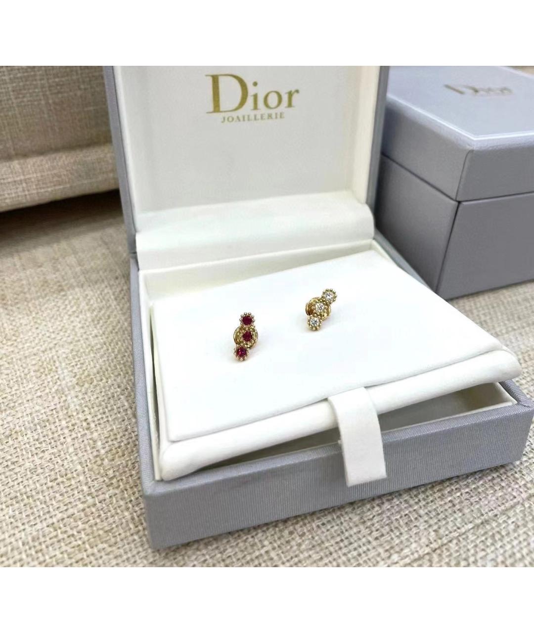 CHRISTIAN DIOR Серьги из розового золота, фото 7