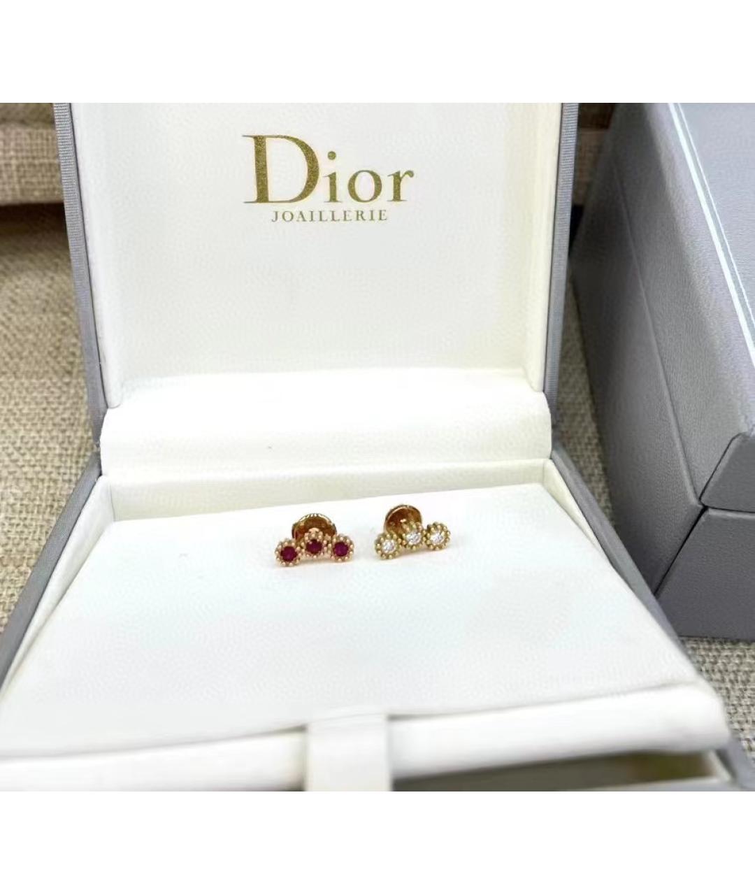 CHRISTIAN DIOR Серьги из розового золота, фото 6