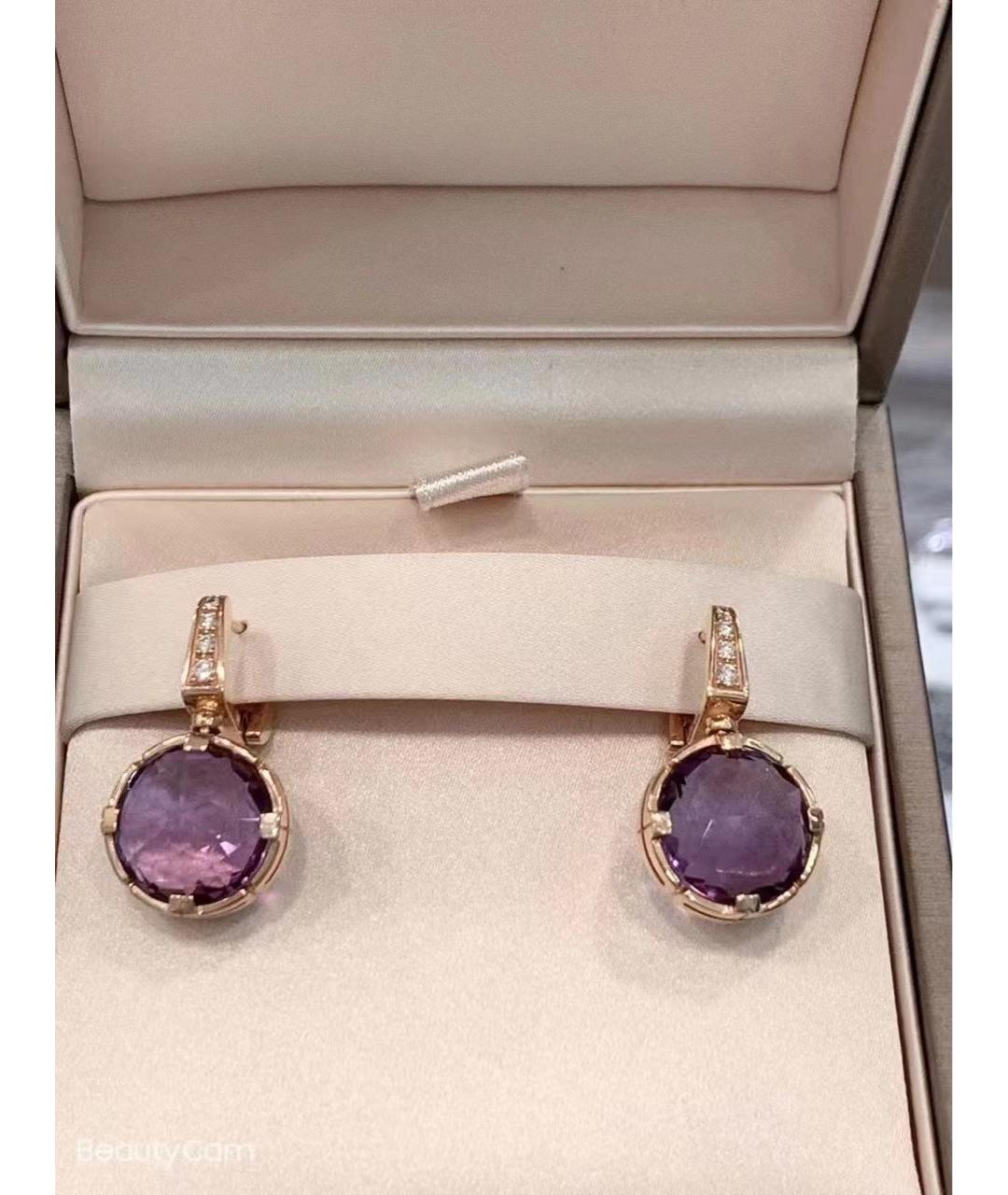 BVLGARI Серьги из розового золота, фото 6