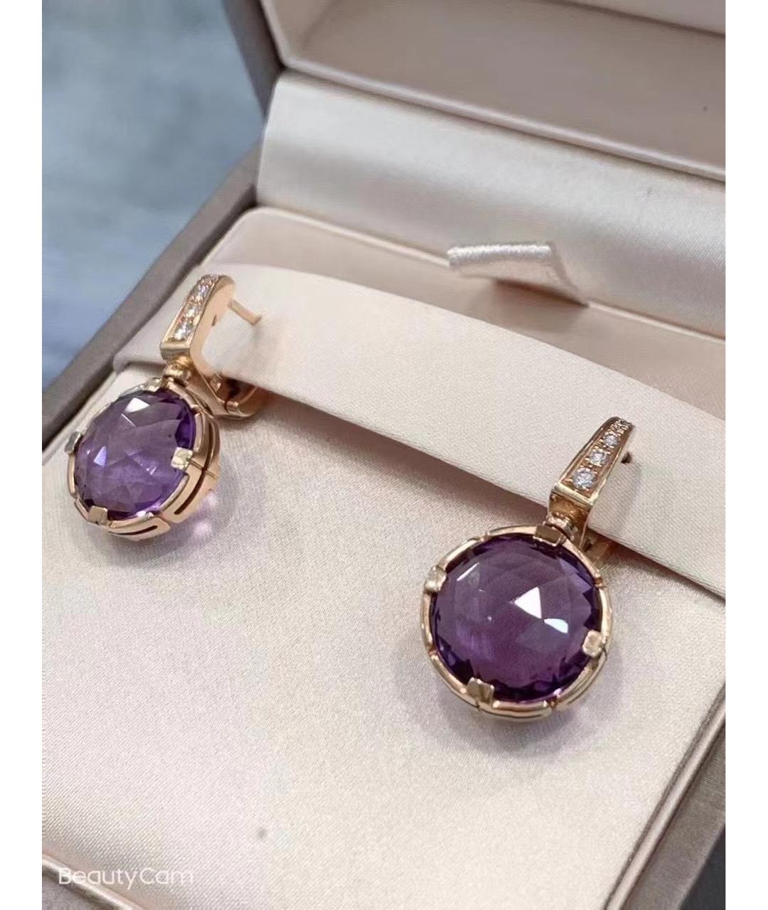 BVLGARI Серьги из розового золота, фото 4