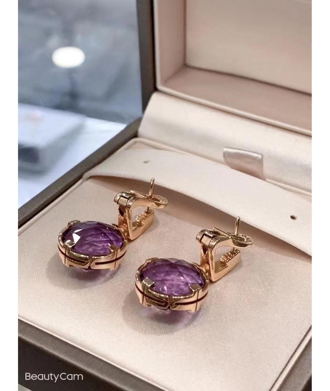 BVLGARI Серьги из розового золота, фото 2