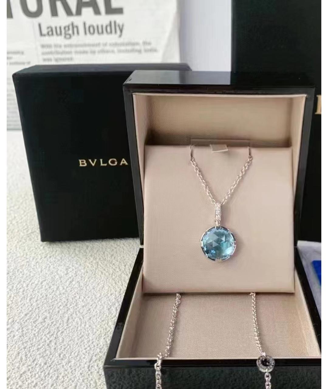 BVLGARI Колье из белого золота, фото 2