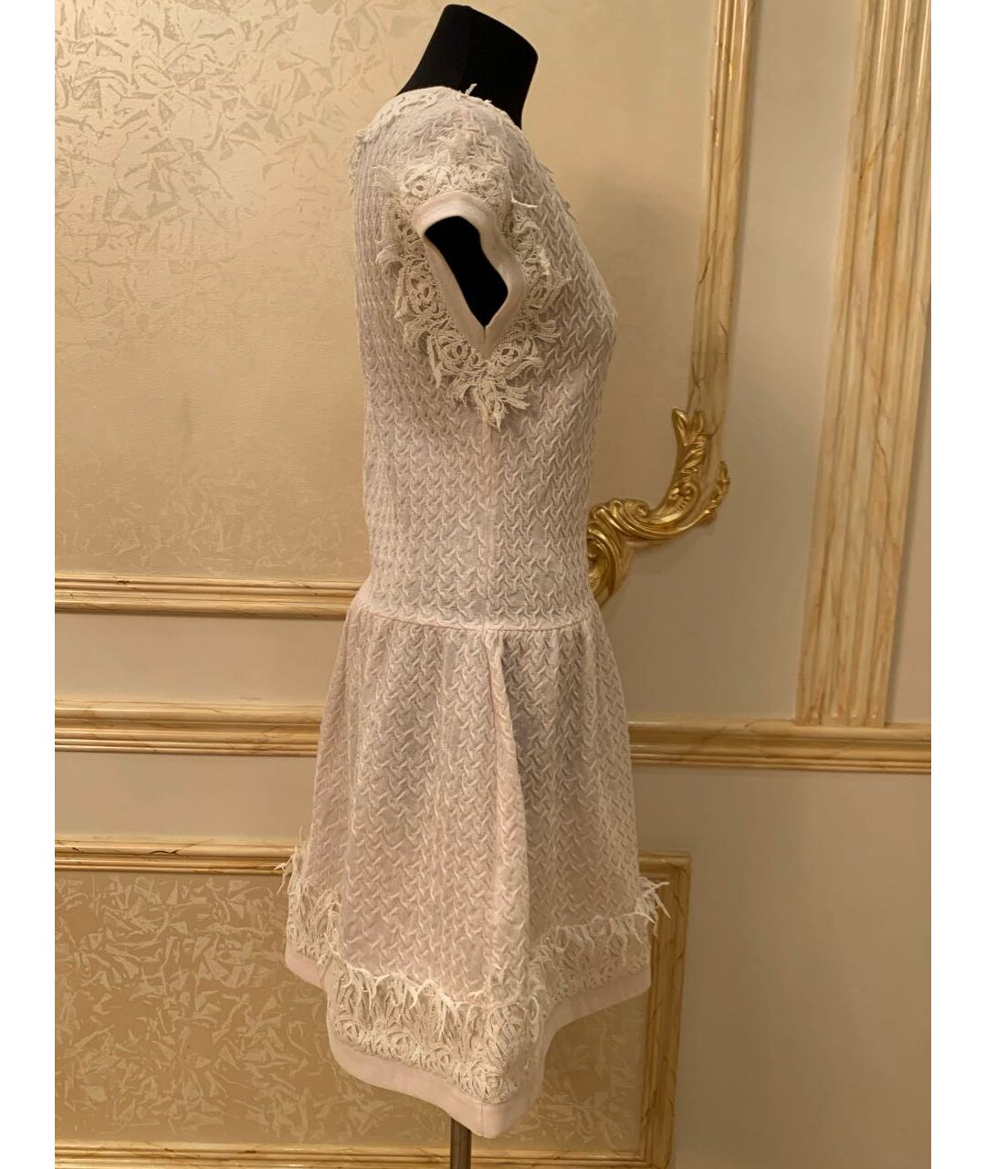 CHANEL Розовое платье, фото 3