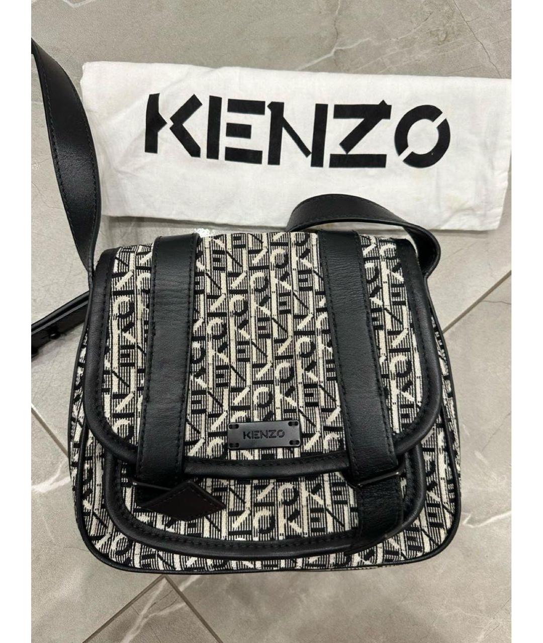 KENZO Сумка через плечо из искусственной кожи, фото 4