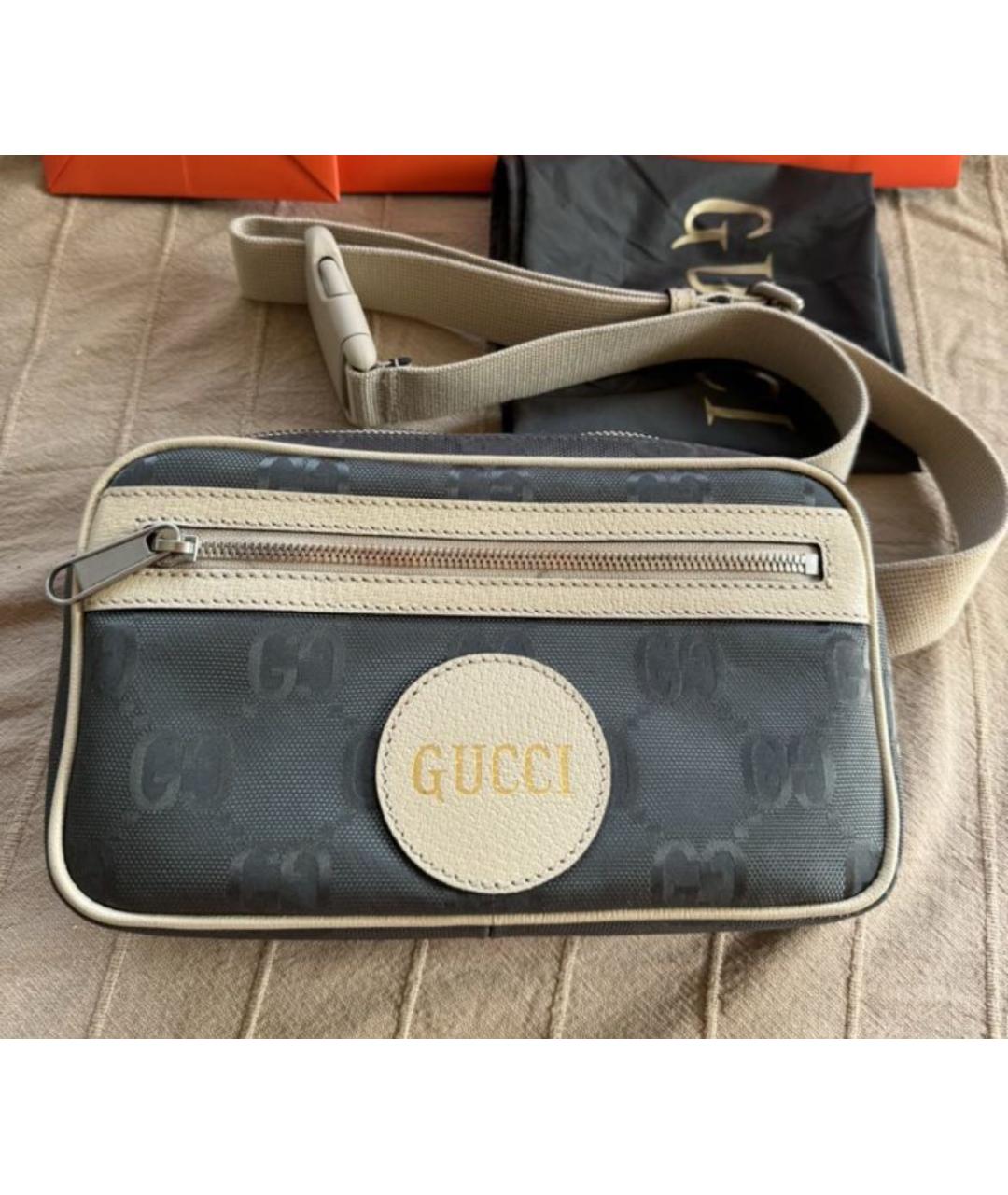 GUCCI Бежевая поясная сумка, фото 4