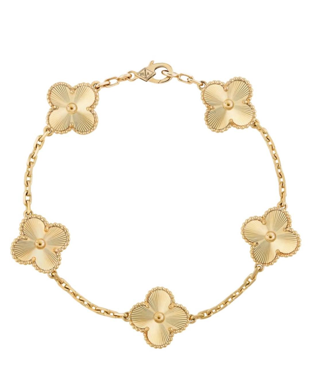 VAN CLEEF & ARPELS Золотой браслет из желтого золота, фото 4