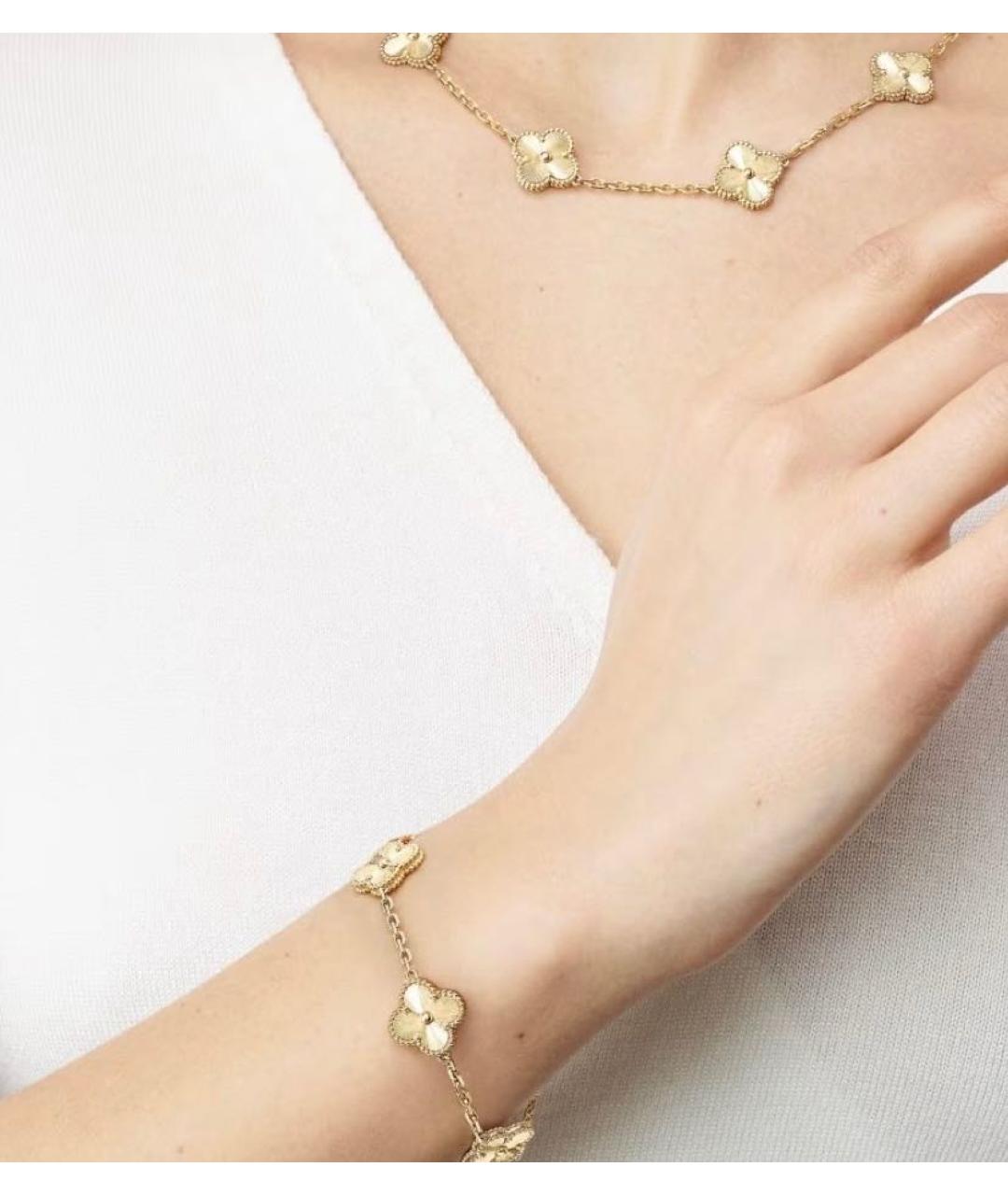 VAN CLEEF & ARPELS Золотой браслет из желтого золота, фото 3