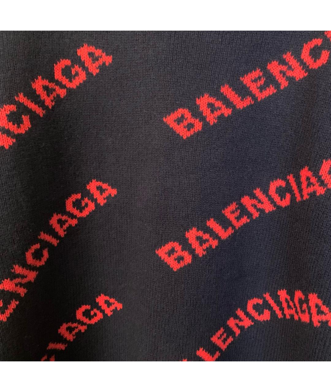 BALENCIAGA Мульти шерстяной джемпер / свитер, фото 4