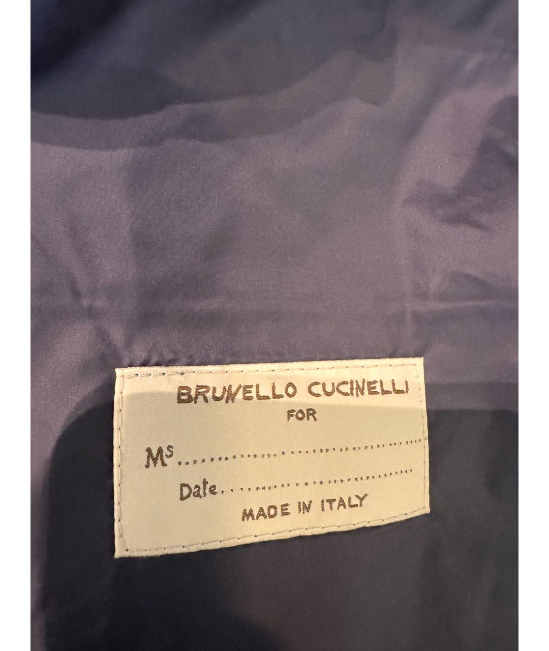 BRUNELLO CUCINELLI Бежевая шерстяная куртка, фото 4