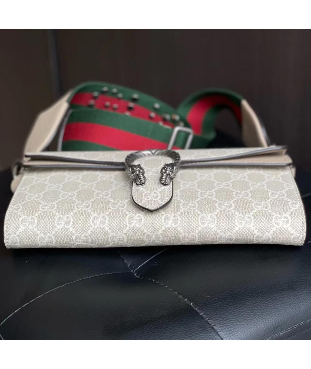 GUCCI Белая сумка через плечо, фото 3