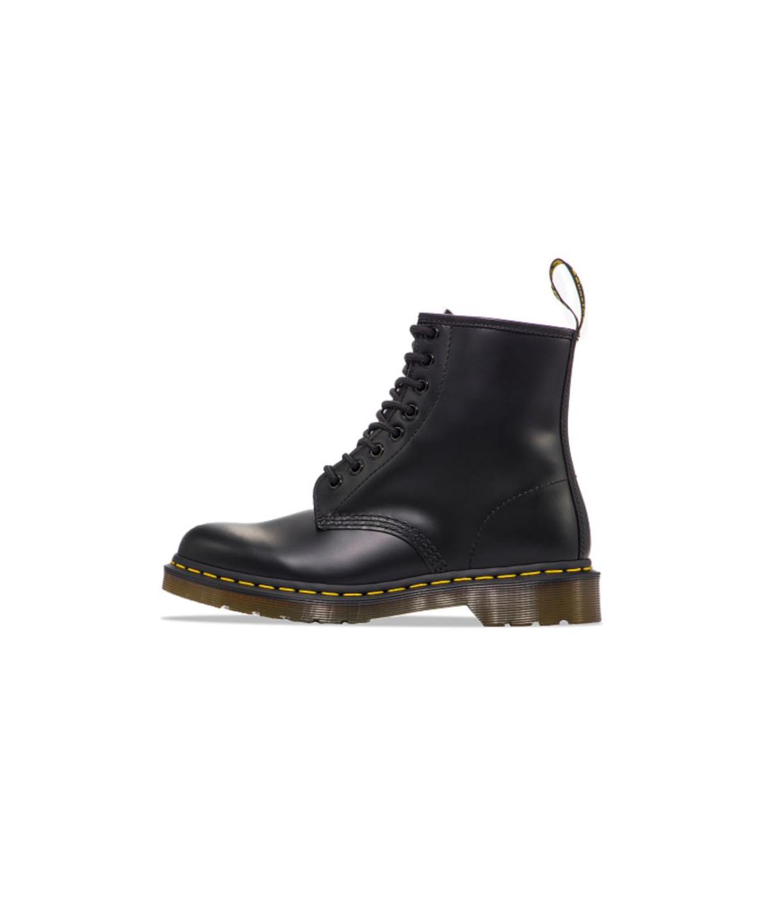 DR. MARTENS Черные кожаные ботинки, фото 3