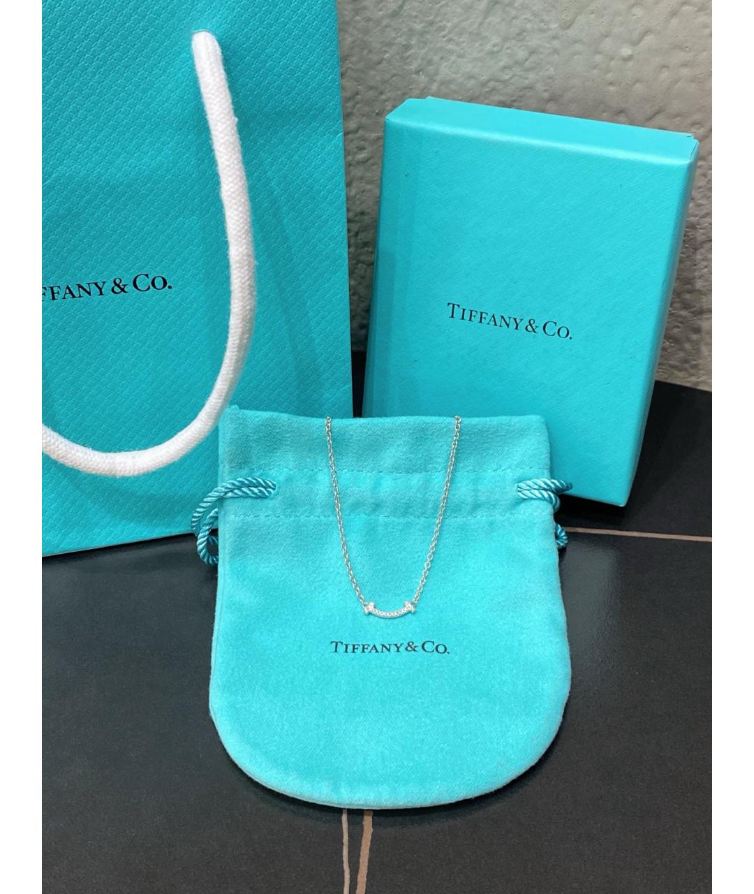 TIFFANY&CO Белый браслет из белого золота, фото 6