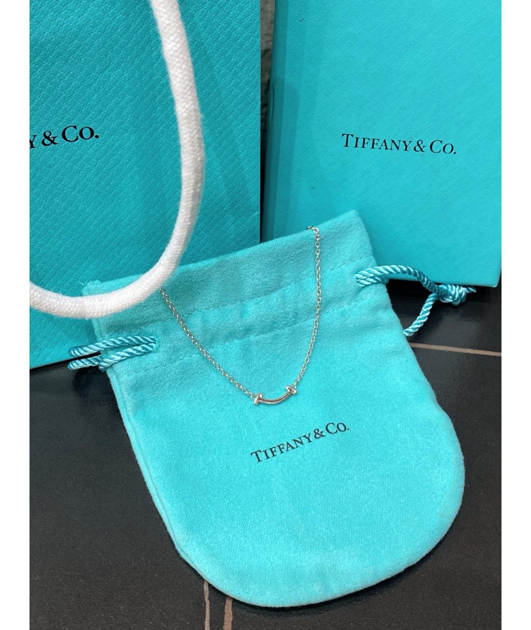 TIFFANY&CO Белый браслет из белого золота, фото 4