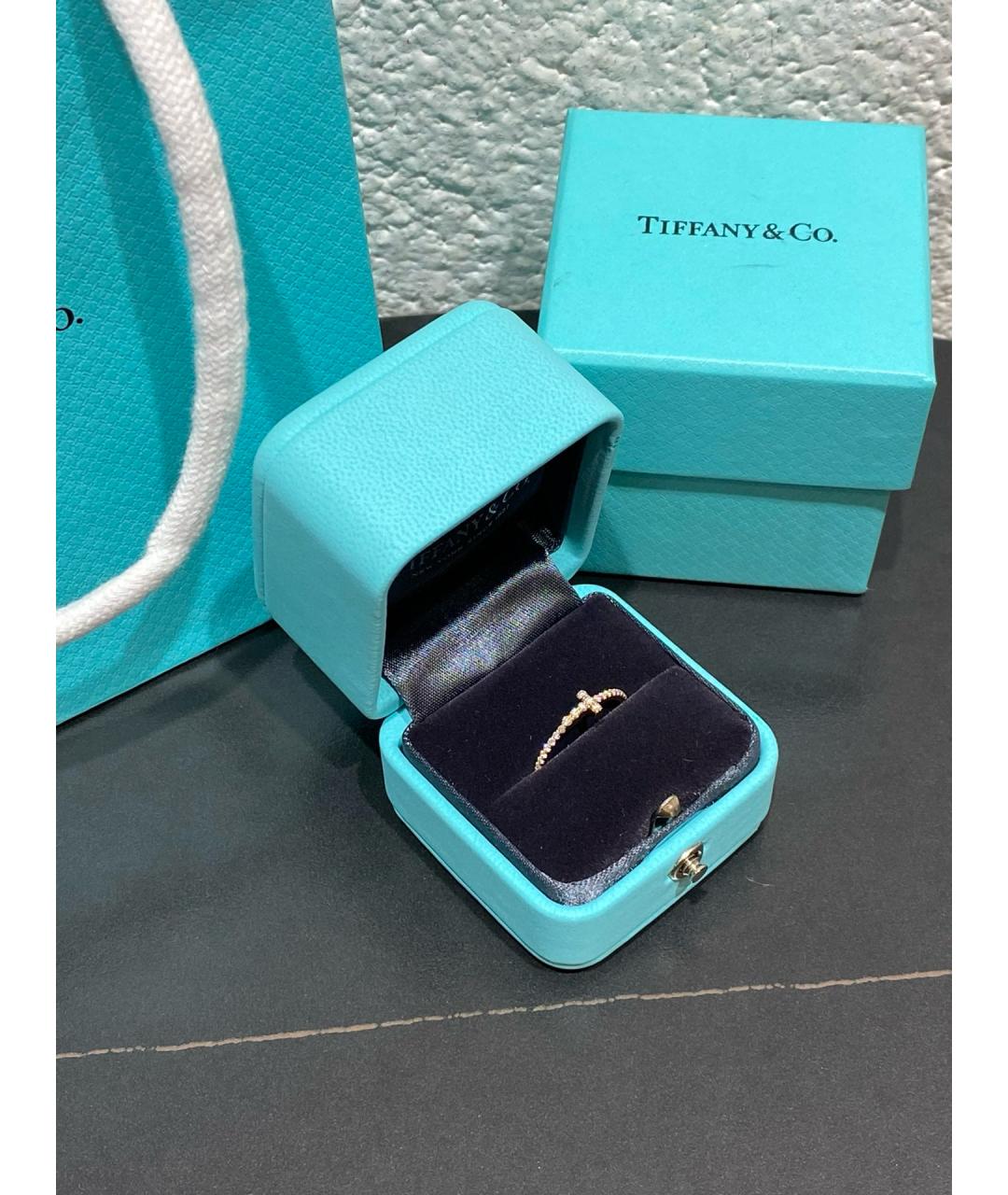 TIFFANY&CO Розовое кольцо из розового золота, фото 2