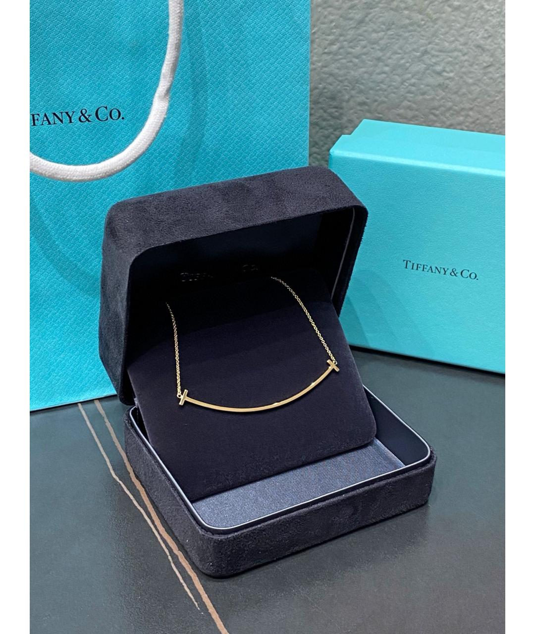 TIFFANY&CO Желтое колье из желтого золота, фото 2