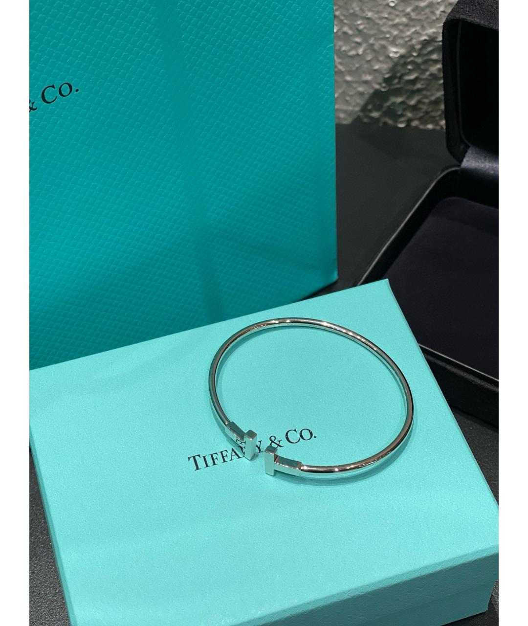 TIFFANY&CO Белый браслет из белого золота, фото 6