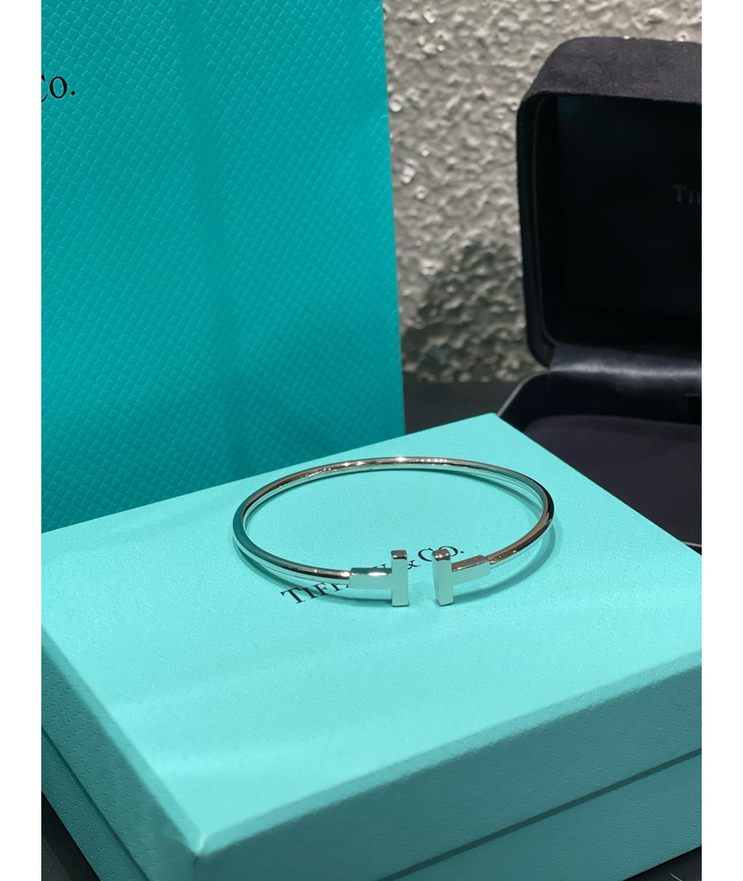 TIFFANY&CO Белый браслет из белого золота, фото 5