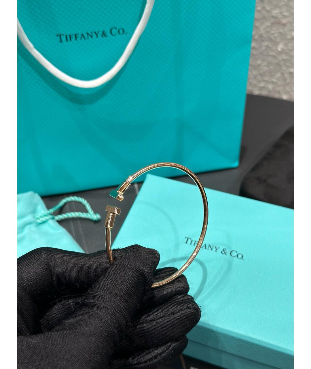 TIFFANY&CO Розовый браслет из розового золота, фото 6