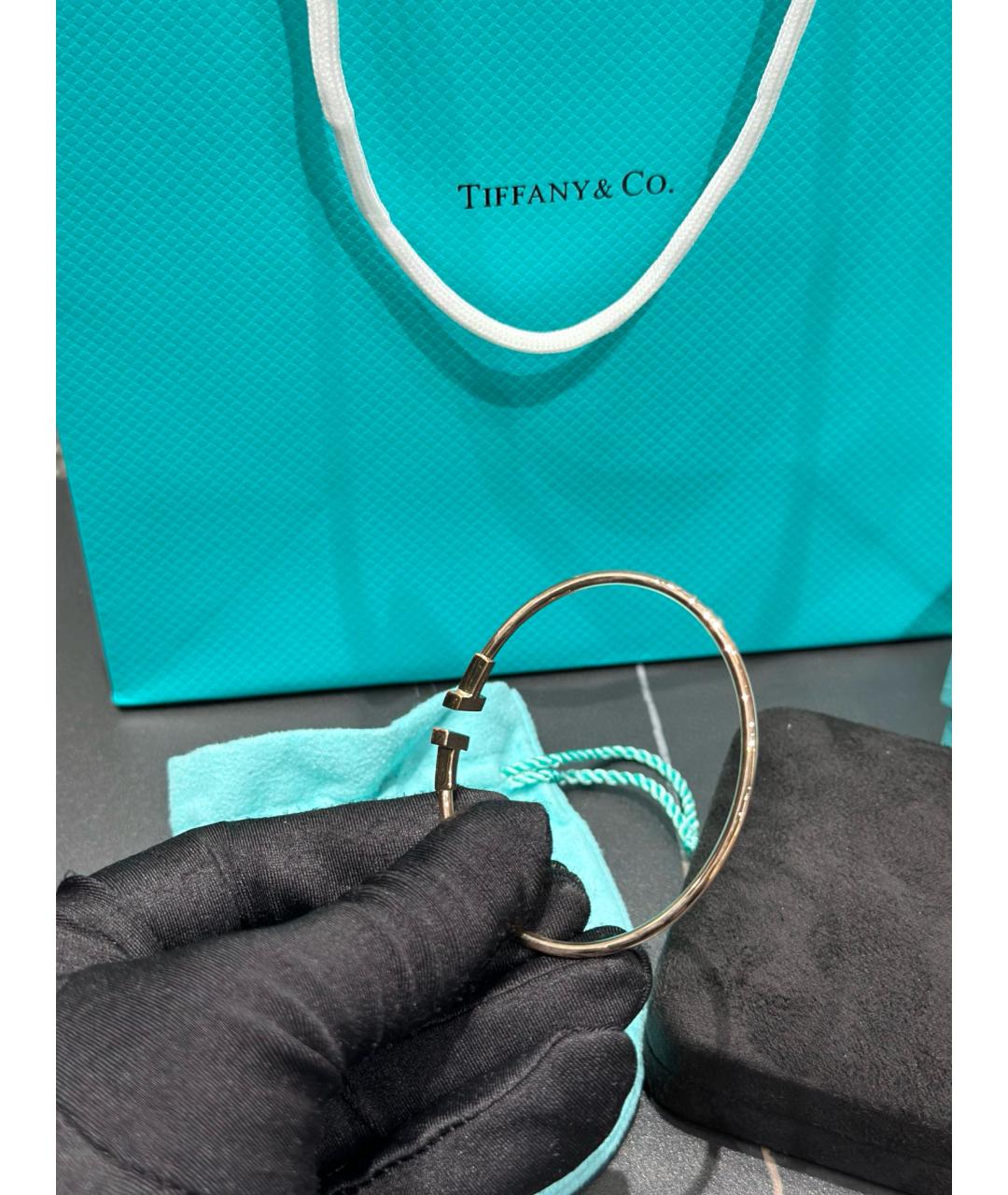 TIFFANY&CO Розовый браслет из розового золота, фото 4