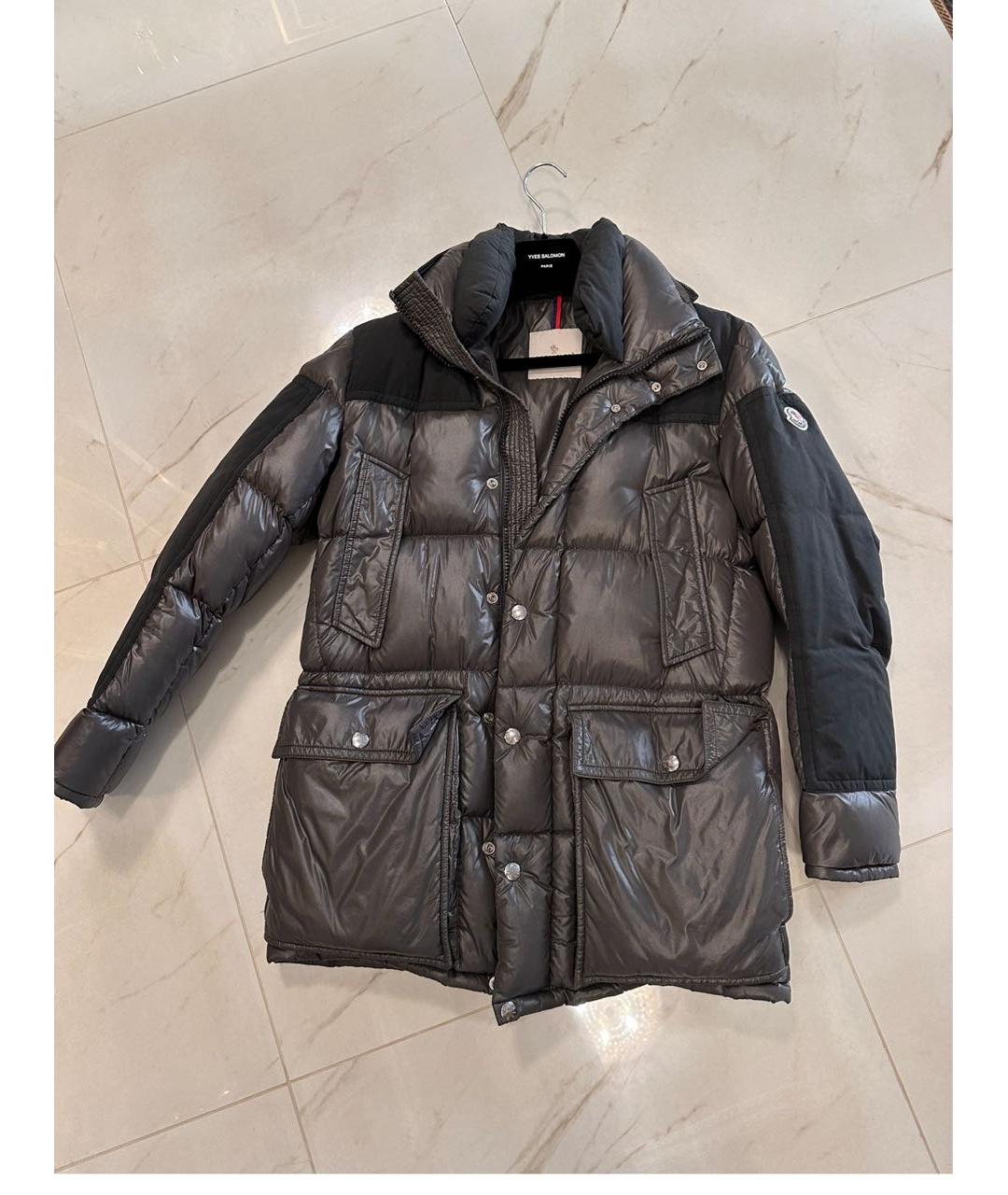 MONCLER Хаки пуховик, фото 5