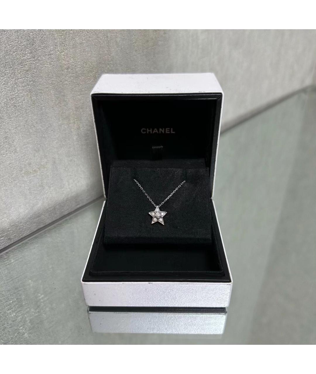 CHANEL Серебряная подвеска из белого золота, фото 5