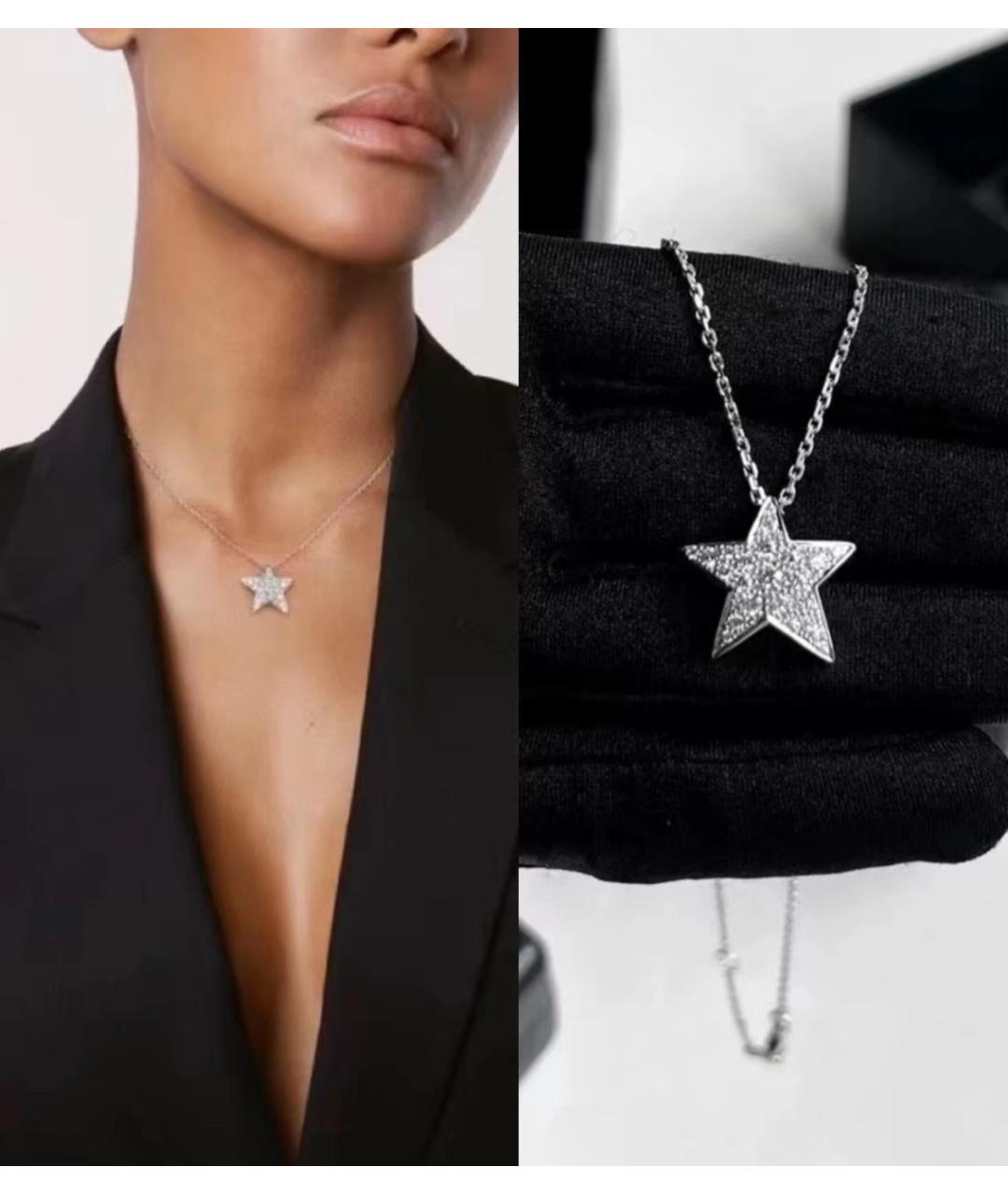 CHANEL Серебряная подвеска из белого золота, фото 2