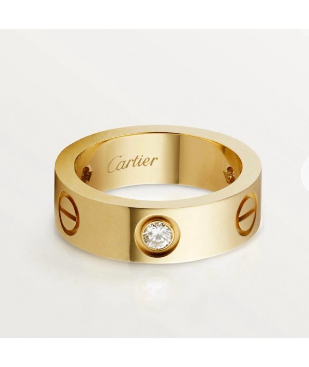 CARTIER Золотое кольцо из желтого золота, фото 5