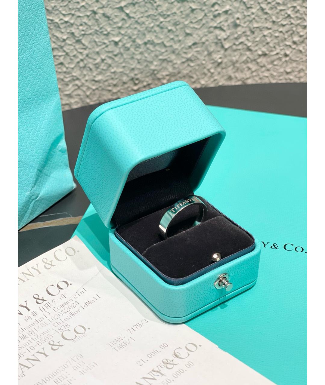 TIFFANY&CO Белое кольцо из белого золота, фото 5