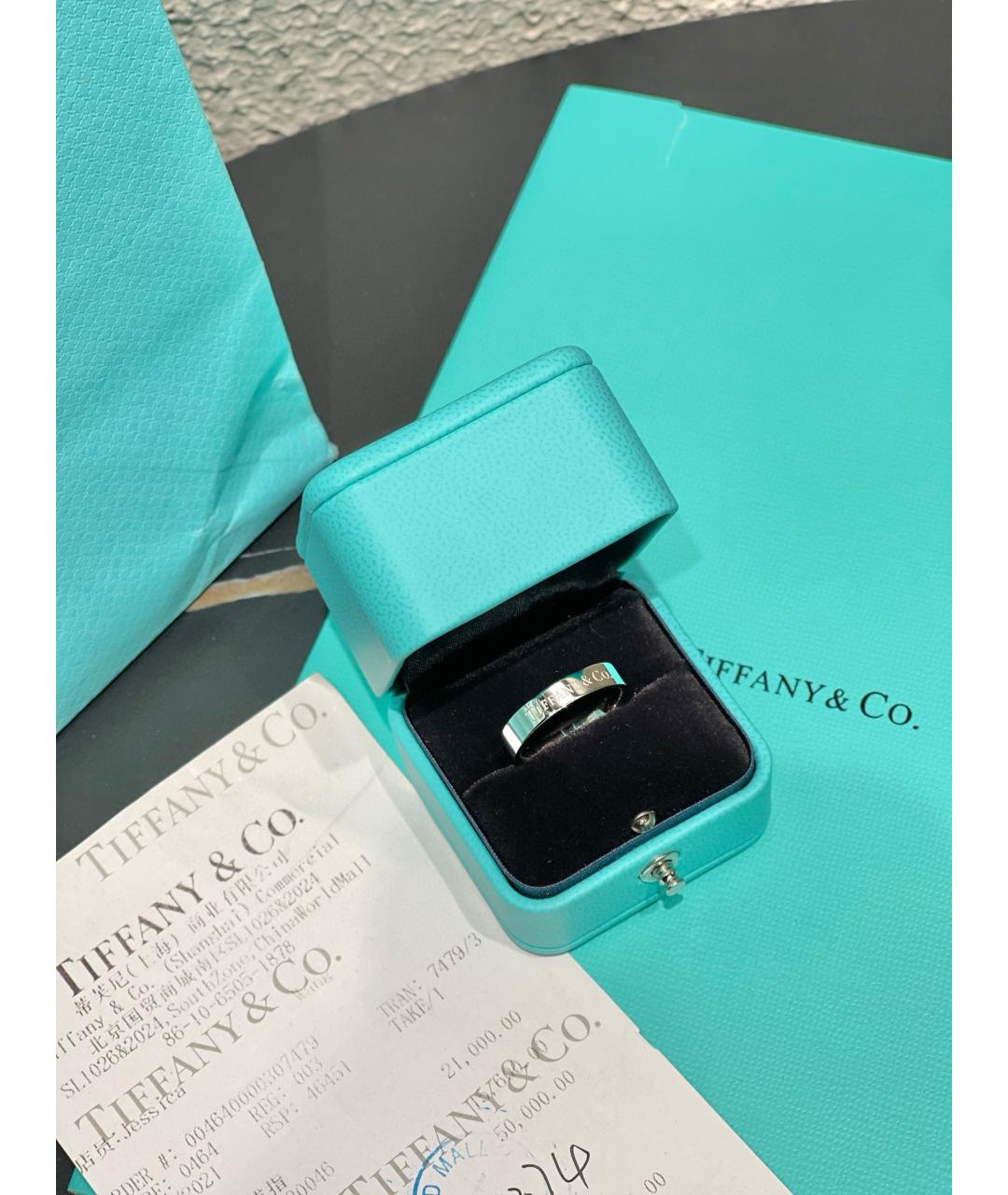 TIFFANY&CO Белое кольцо из белого золота, фото 4