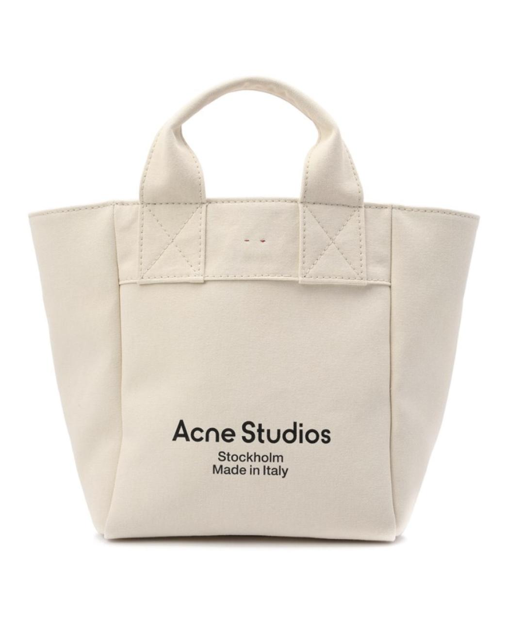 ACNE STUDIOS Белая сумка тоут, фото 1