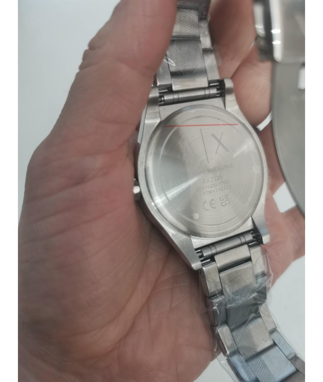 ARMANI EXCHANGE Серебряные часы, фото 2