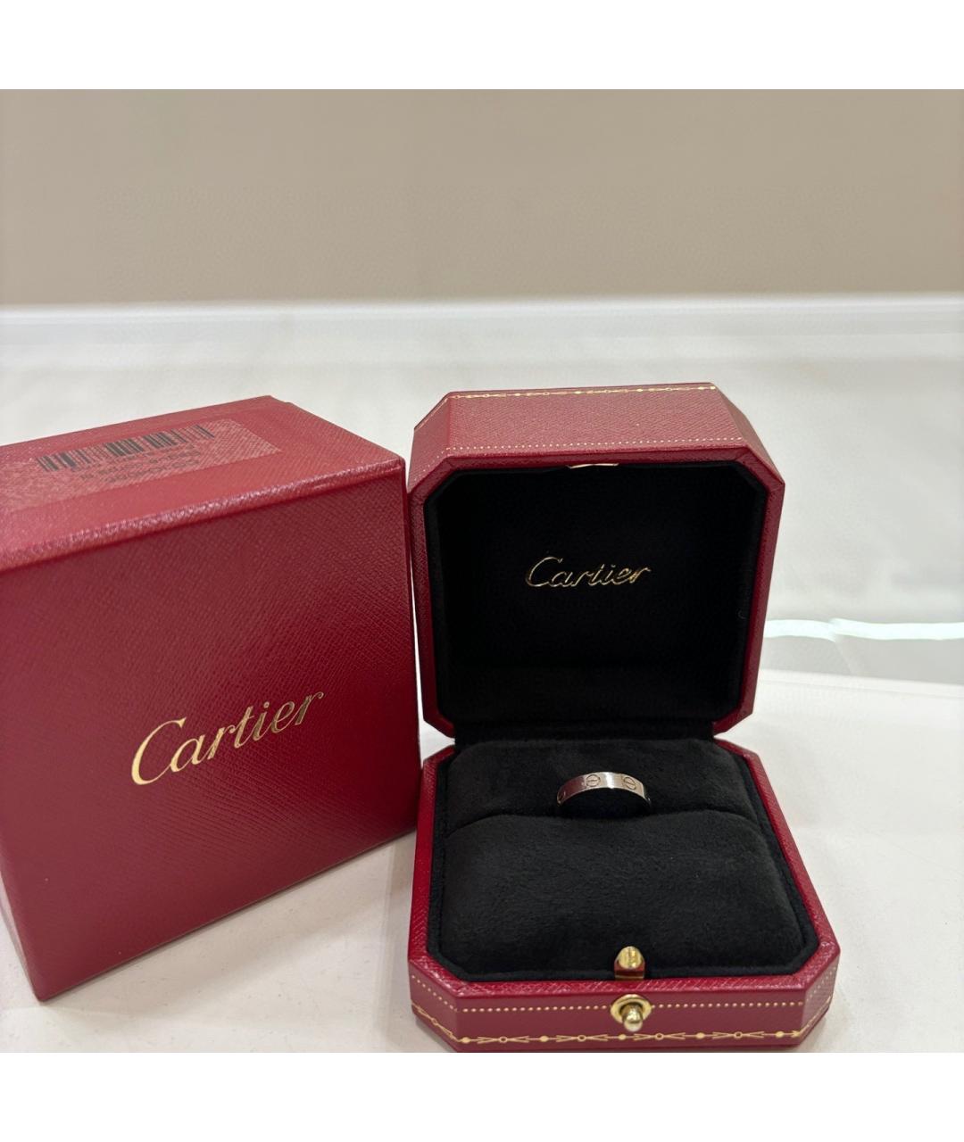 CARTIER Белое кольцо из белого золота, фото 5