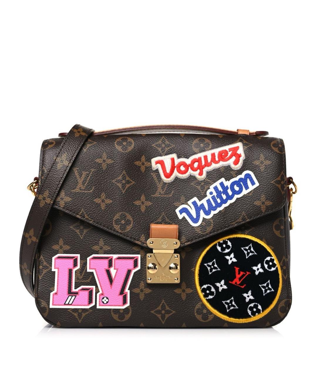 LOUIS VUITTON Коричневая сумка через плечо, фото 1