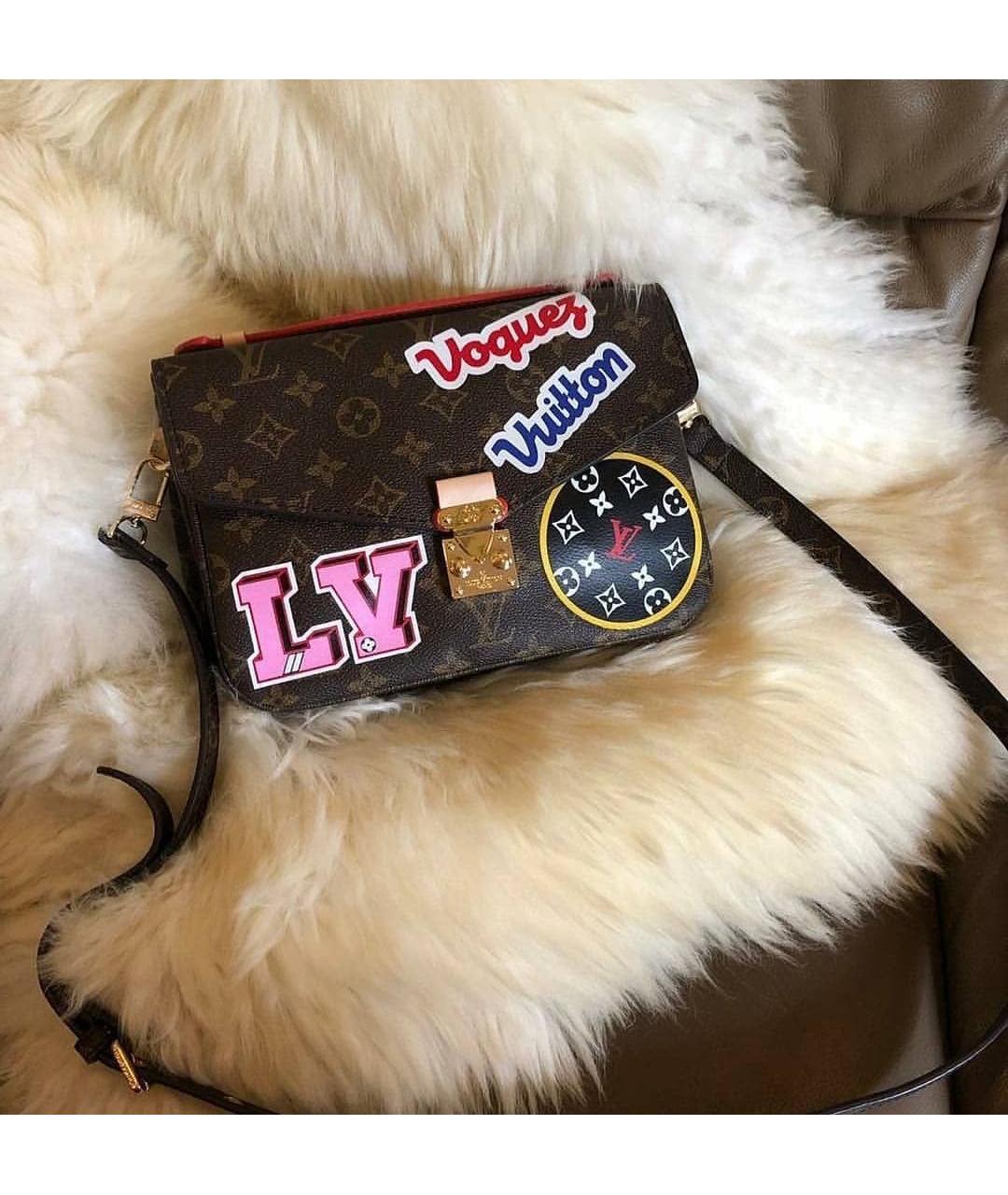 LOUIS VUITTON Коричневая сумка через плечо, фото 2