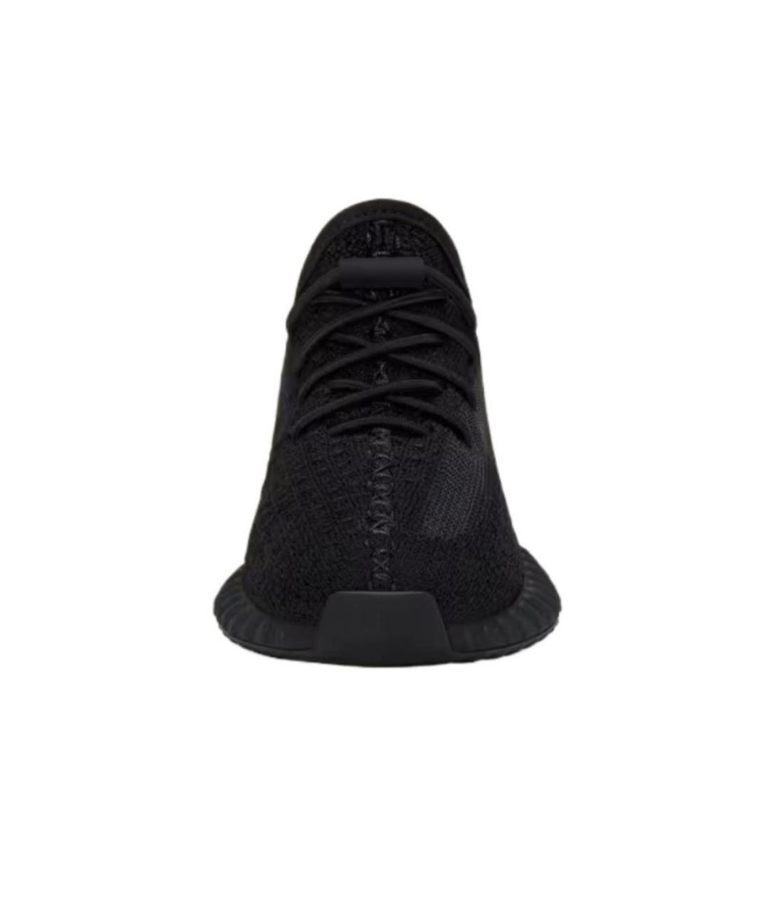 ADIDAS YEEZY Черные синтетические кеды, фото 3