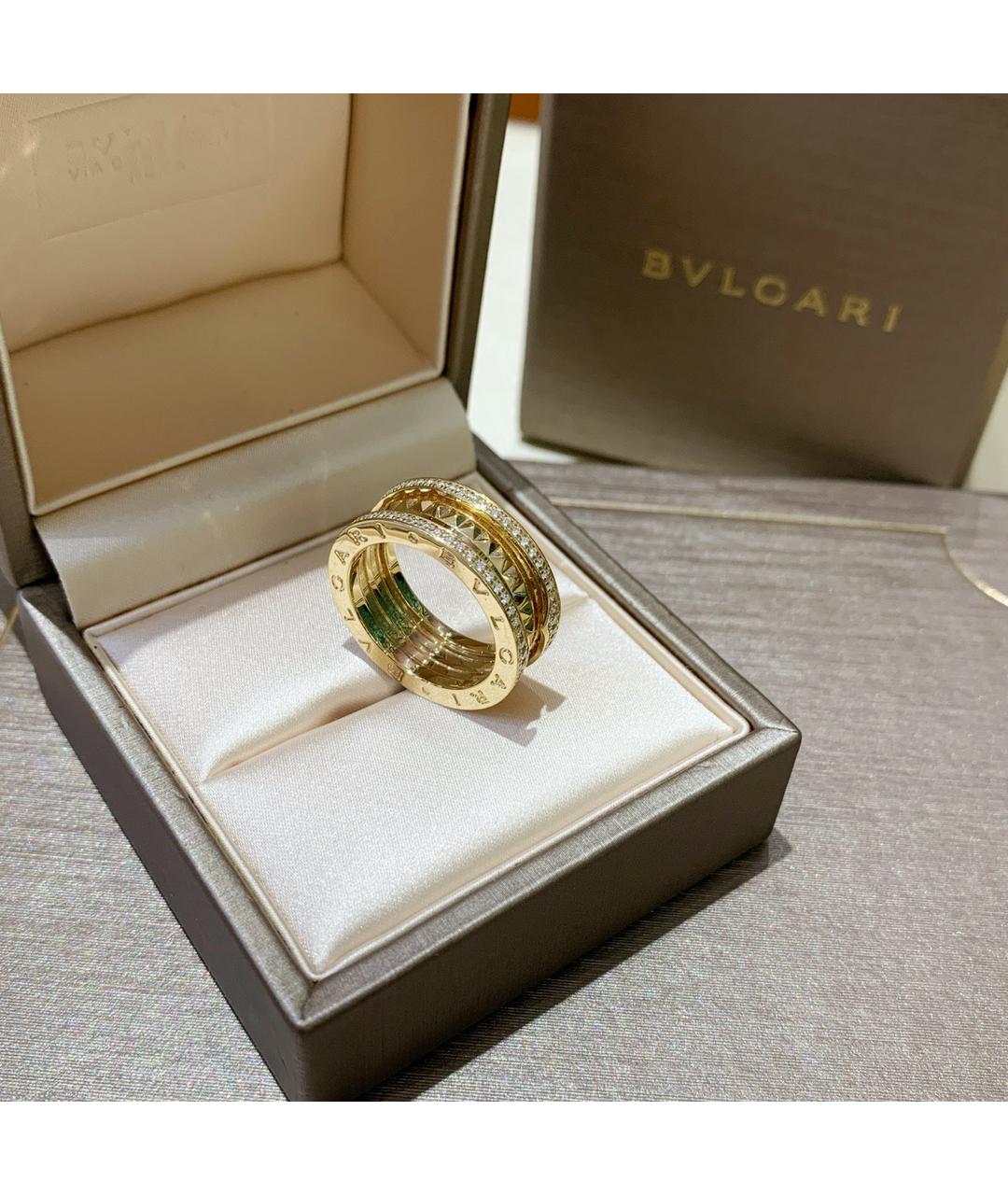 BVLGARI Золотое кольцо из желтого золота, фото 9