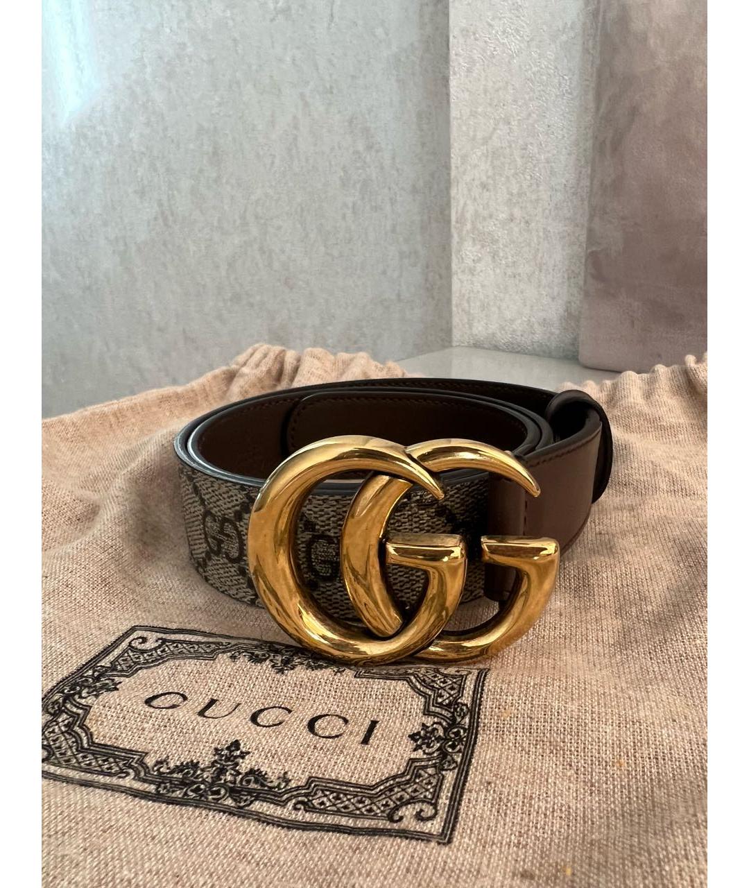 GUCCI Коричневый ремень, фото 4