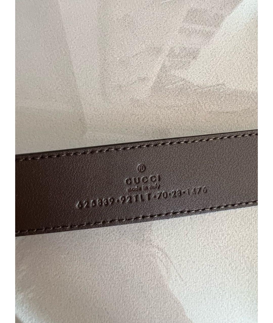 GUCCI Коричневый ремень, фото 3