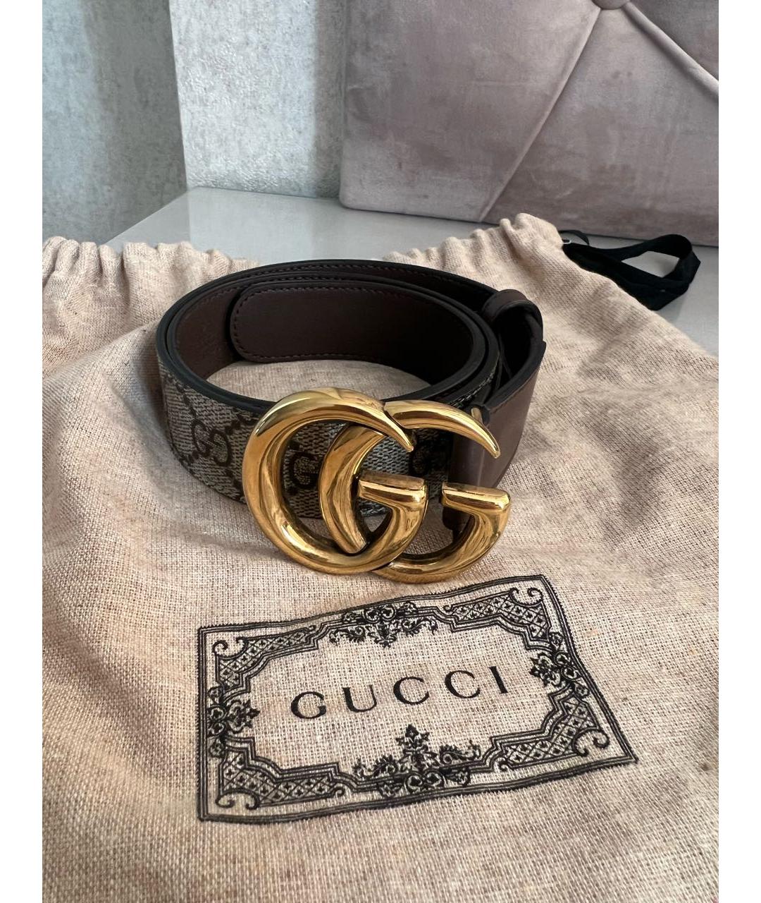 GUCCI Коричневый ремень, фото 5