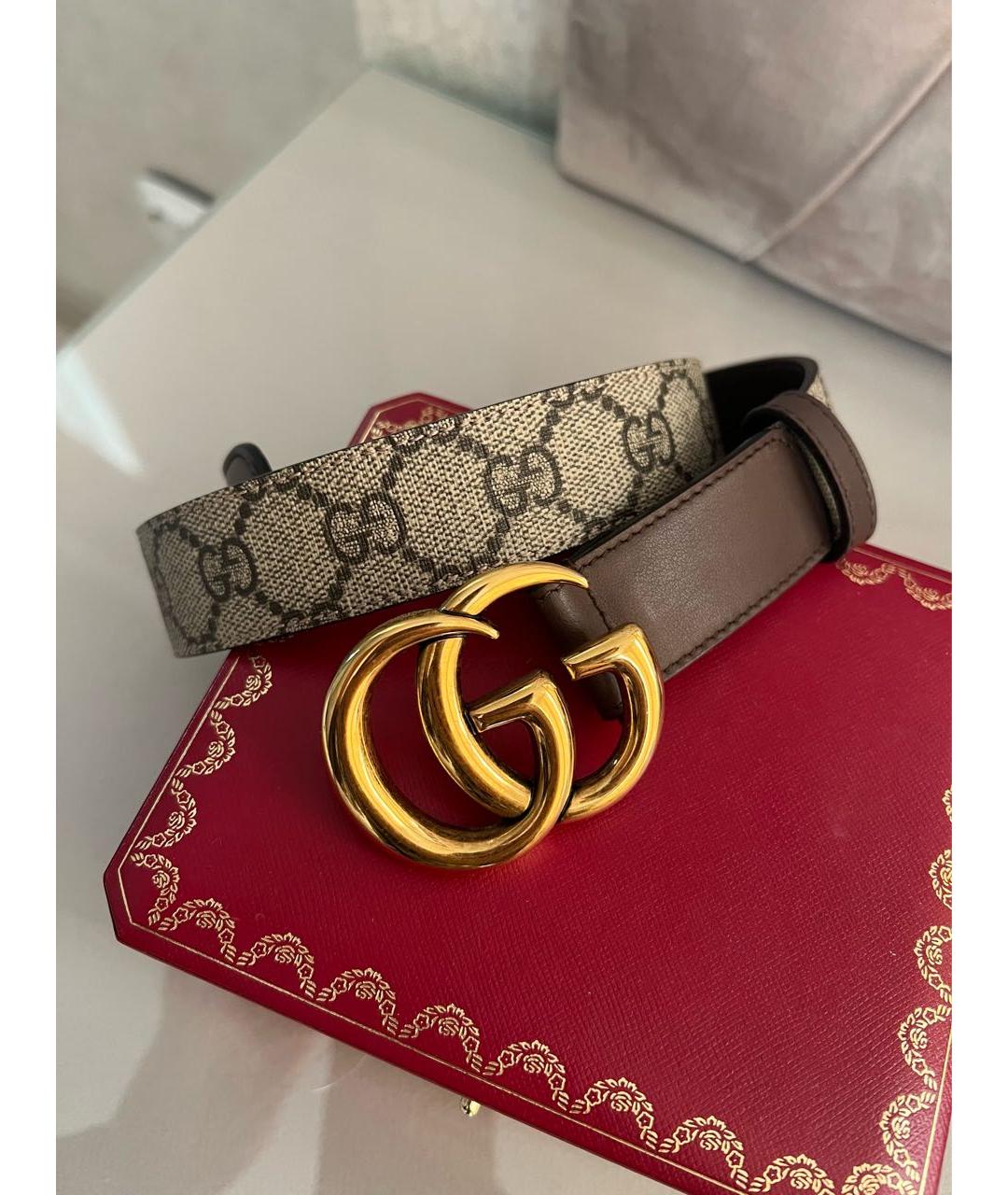 GUCCI Коричневый ремень, фото 6