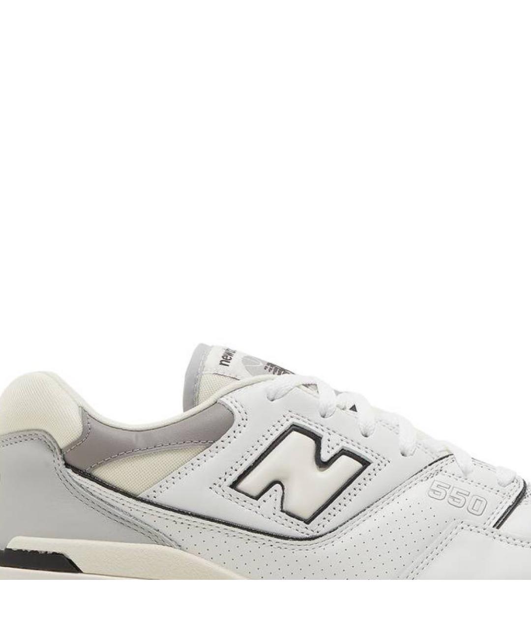 NEW BALANCE Белые кожаные кроссовки, фото 2