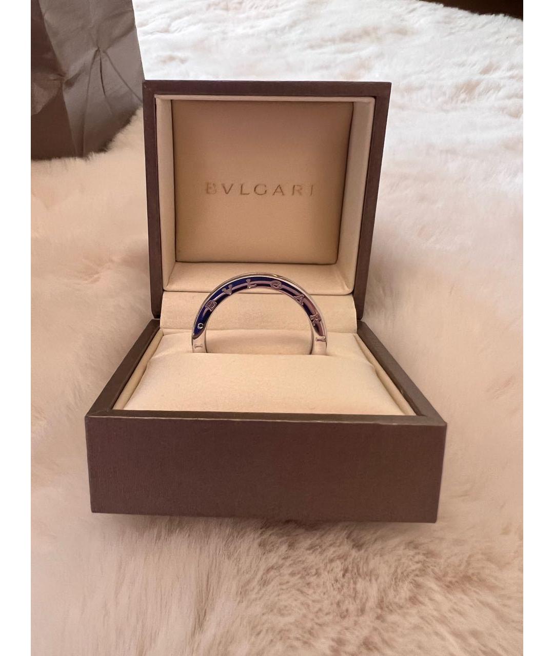 BVLGARI Серебряное кольцо из белого золота, фото 6