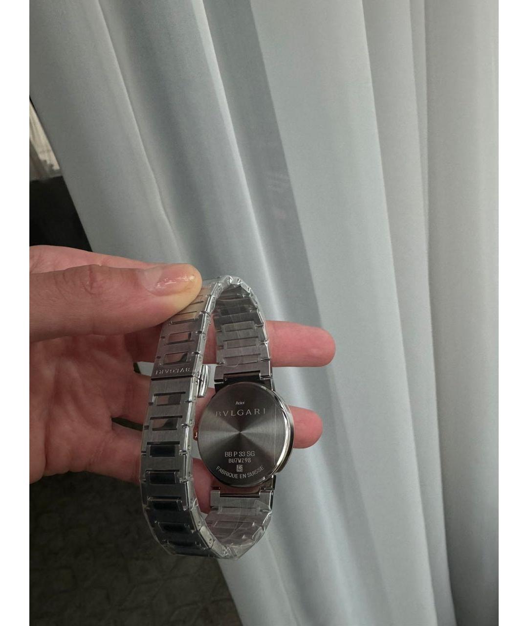 BVLGARI Серебряные часы из розового золота, фото 2